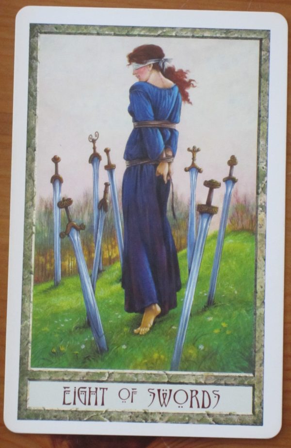 swords tarot eight kinky daily kate druidcraft