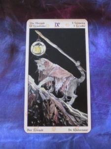 Tarot of the Pagan Cats The Hermit