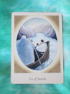 six of swords tarot card meaning