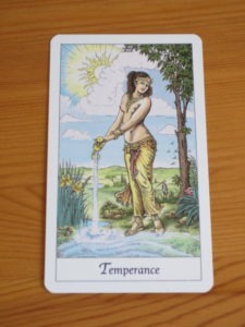 meaning of temperance tarot card