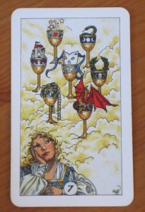 robin wood tarot seven of cups