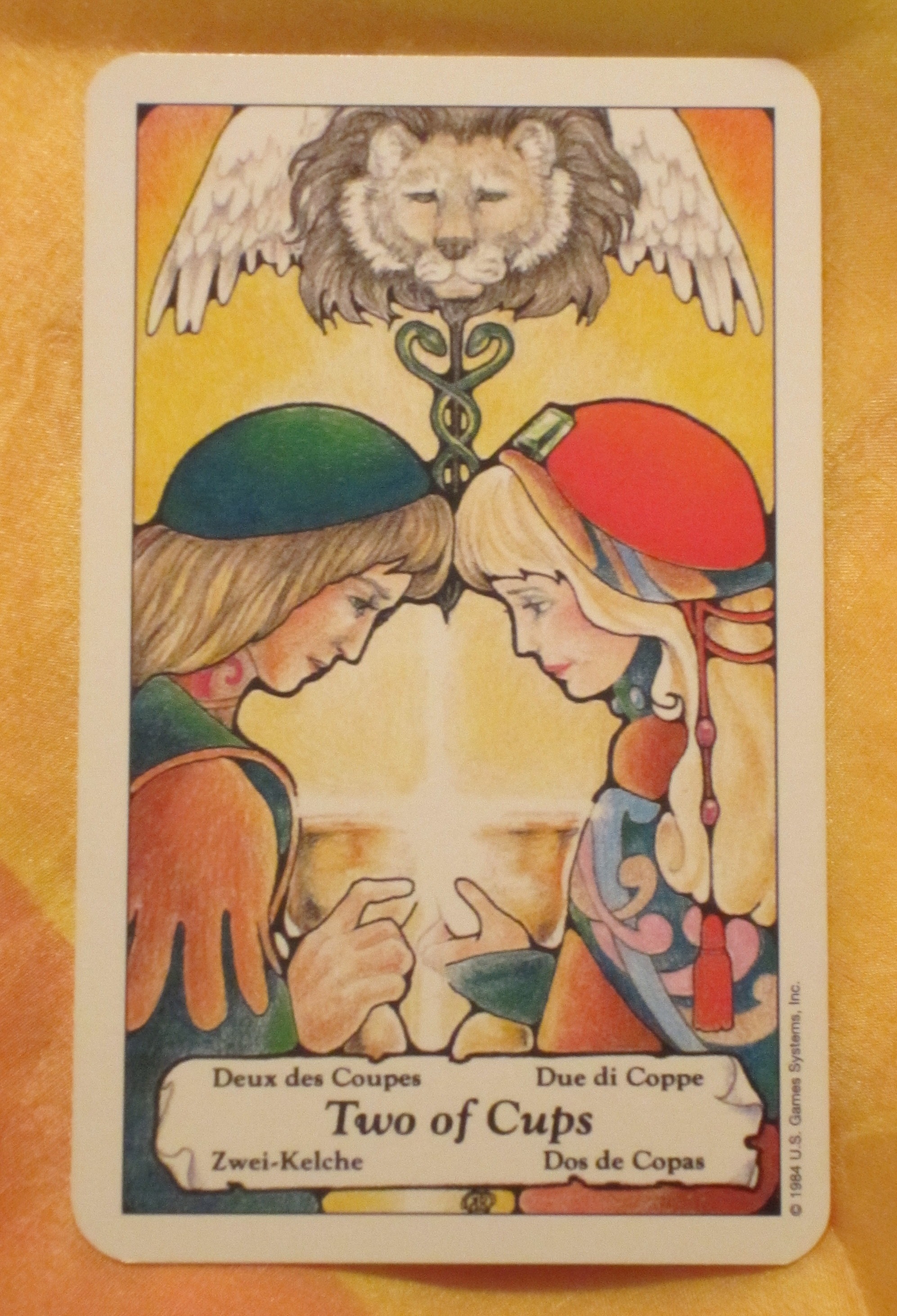 Tarot Cards 2 Cups At Gabrielle Pillinger Blog