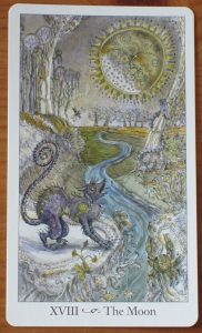 the moon tarot card