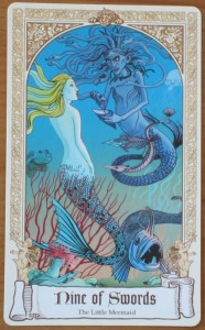 9 of swords fairytale tarot