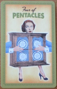 four of pentacles