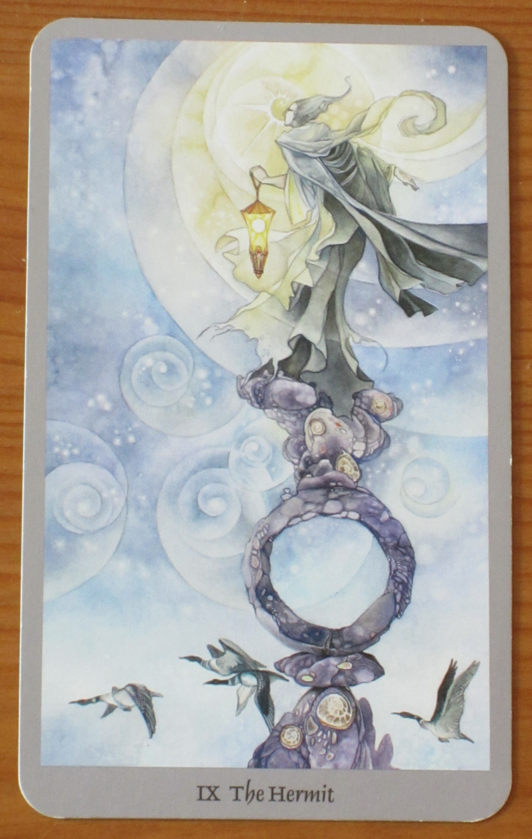 The Hermit - Embrace Emptiness (Thursday) - Daily Tarot Girl