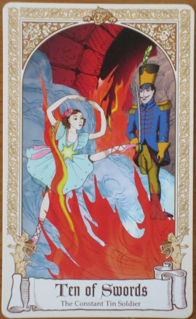 Embracing Sadness Ten of Swords (Thursday) Daily Tarot Girl