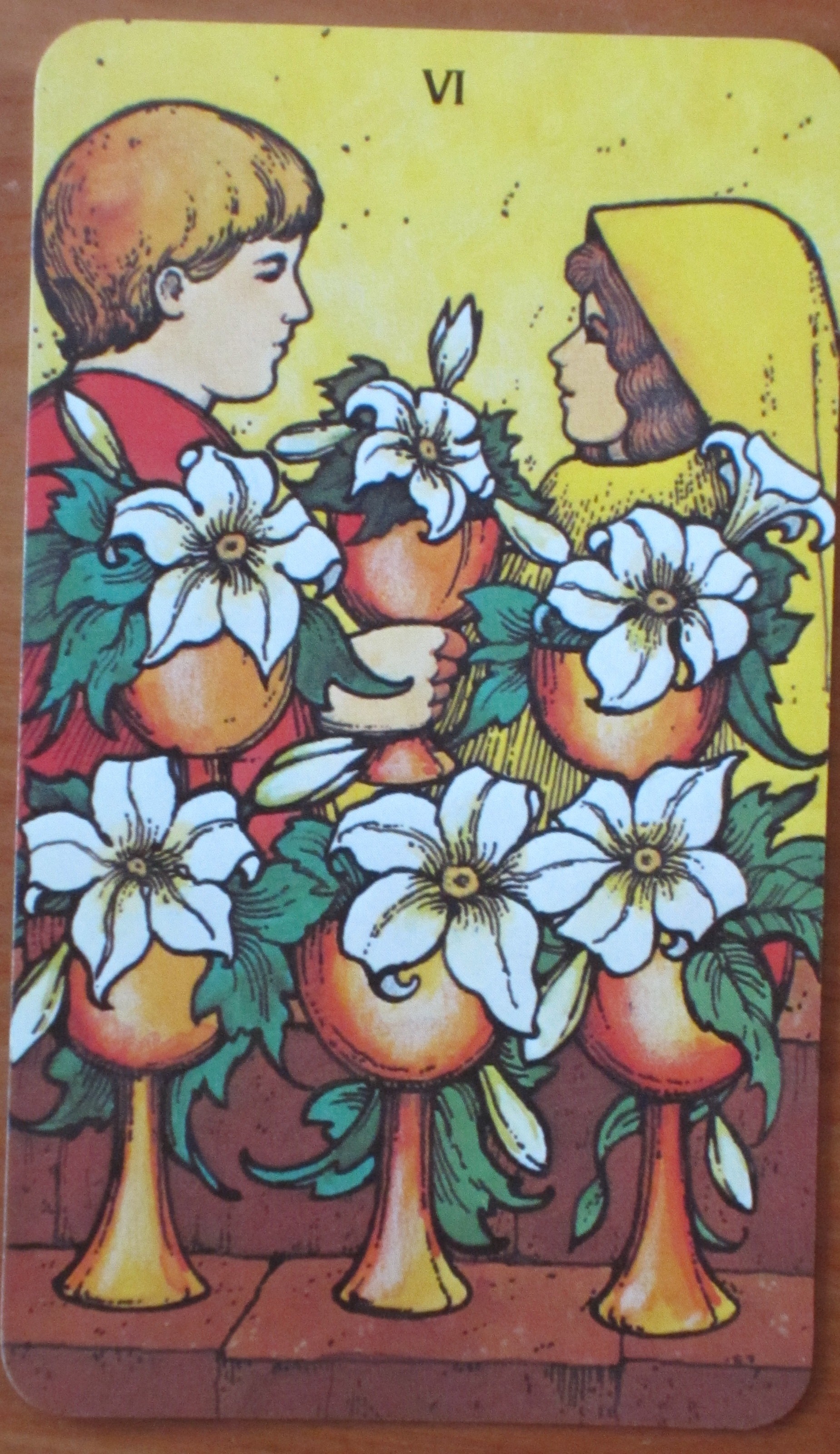 Tarot Card for Thursday ~ 6 of Cups - Daily Tarot Girl