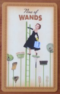 9 of wands