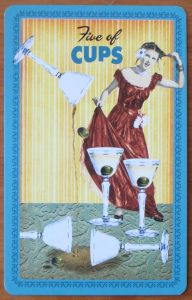 five of cups