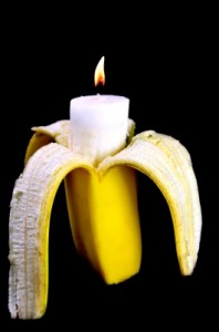 banana candle